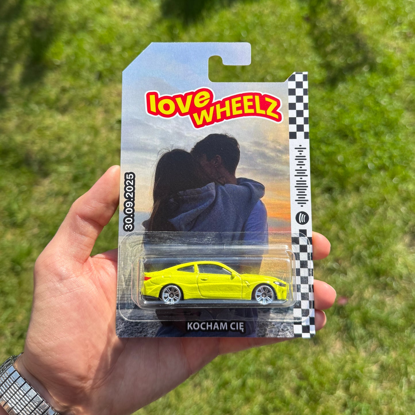 LoveWheels™- Personalizowany samochodzik