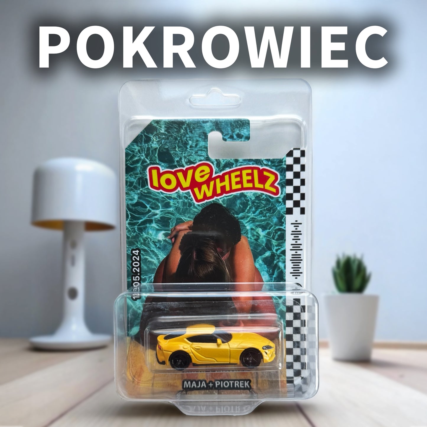 LoveWheels™- Personalizowany samochodzik
