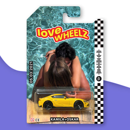 LoveWheels™- Personalizowany samochodzik